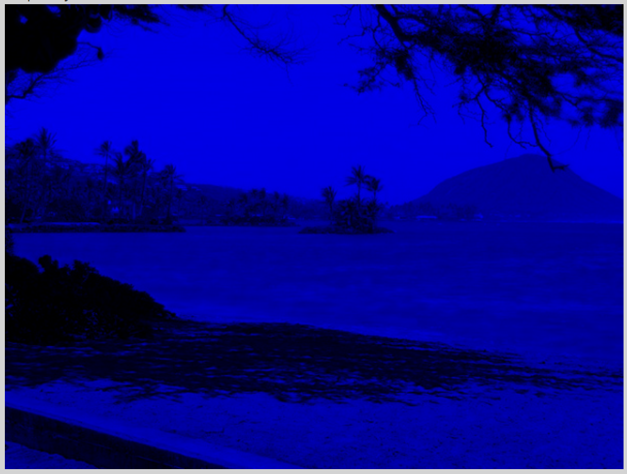 Keep Only Blue